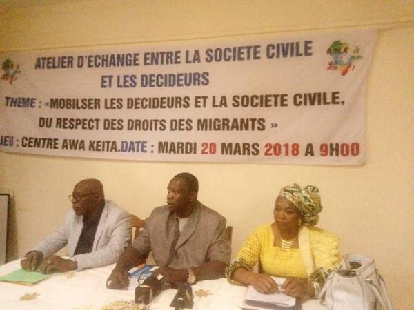 Enjeux des politiques migratoires dans les pays africains : L’AME et les décideurs du Mali échangent sur la question