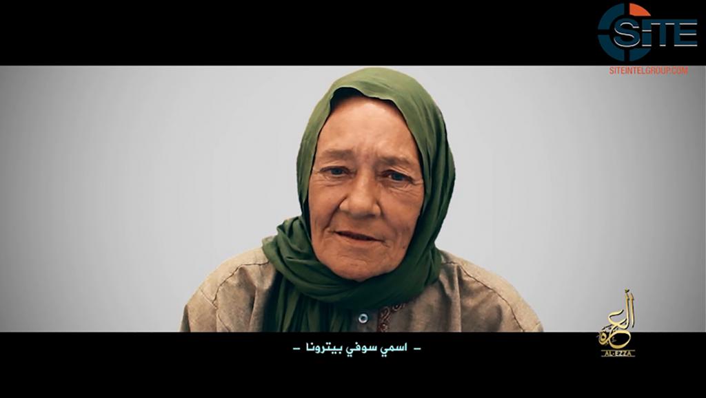 Mali: nouvelle vidéo de l'otage française Sophie Pétronin, 72 ans