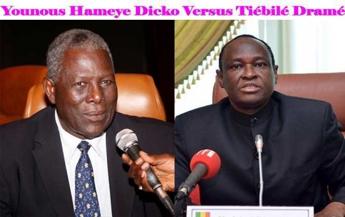 Regards croisés sur les élections présidentielles de 2018 : Younouss Hamèye Dicko Versus Tiébilé Dramé