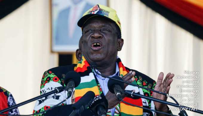 Zimbabwe: Emmerson Mnangagwa élu président au premier tour (résultats officiels complets)