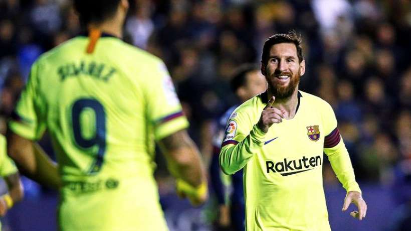 Liga : le Barça écrase Levante avec une nouvelle démonstration de Lionel Messi