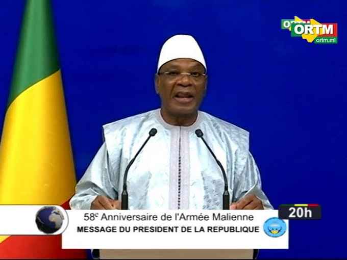 58E anniversaire de l’armée : IBK réitère  sa confiance aux FAMa