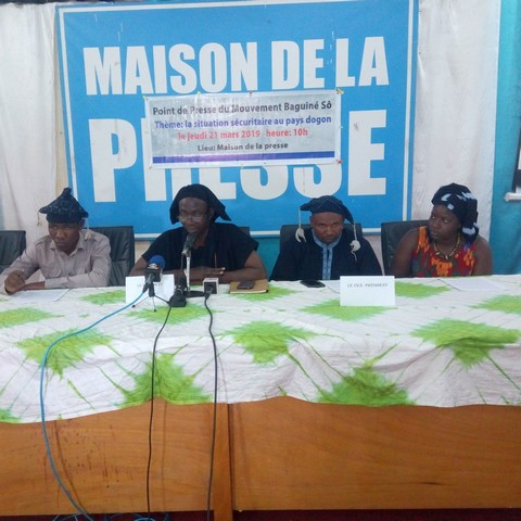 Dégradation de la situation sécuritaire au pays dogon :  Le mouvement « Baguinè Sô » s’inquiète d’une probable perturbation du prochain  hivernage