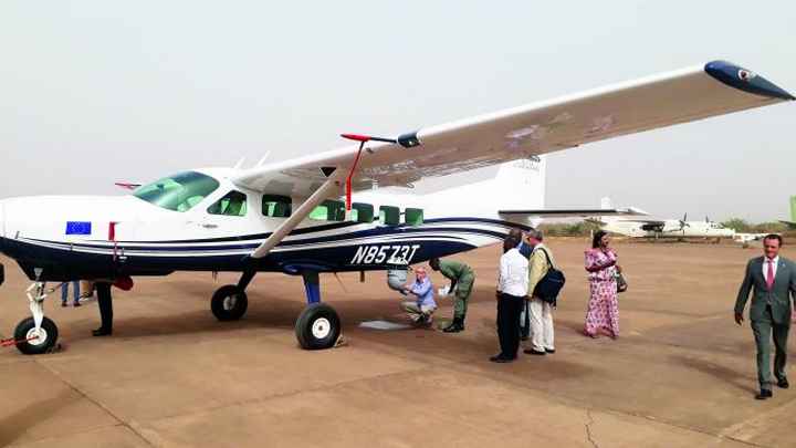 Reconnaissance et surveillance aérienne : L’Union Européenne fait don d’un avion Cessna 208 au Mali