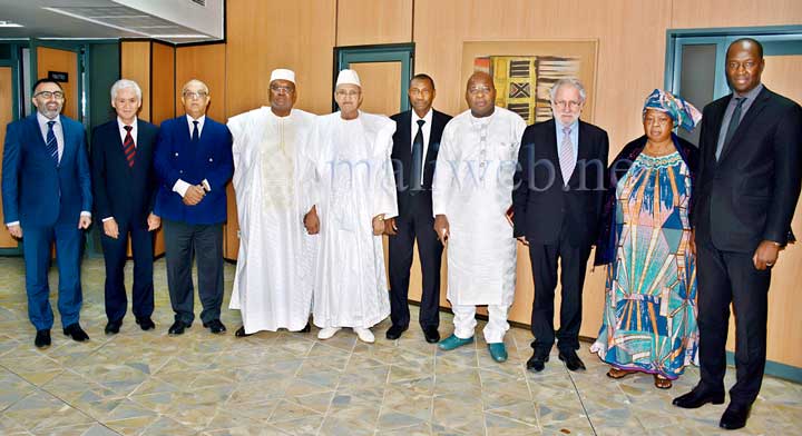 Ahmed Mohamed Ag Hamani à l'ouverture de la 66ème session du Conseil d'Administration de la BDM-sa, le 27 avril dernier : "Nos chiffres de l'exercice écoulé nous rassurent avec un résultat d'exploitation atteignant 111% des prévisions"