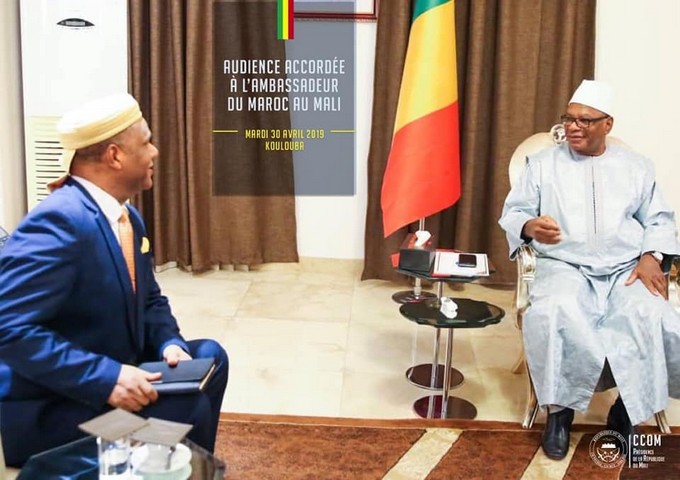 Diplomatie : Le Président IBK loue hautement les initiatives du Roi Mohammed VI