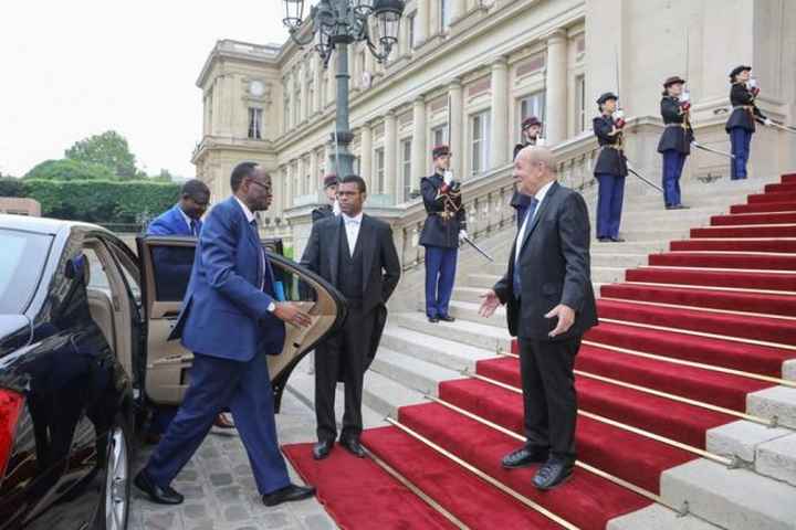 Visite de travail de S.E.M. TIEBILE DRAME à Paris