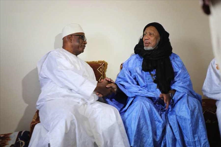 Le président IBK chez le Cherif de Nioro :  Pour le Mali, aucun sacrifice n’est de trop