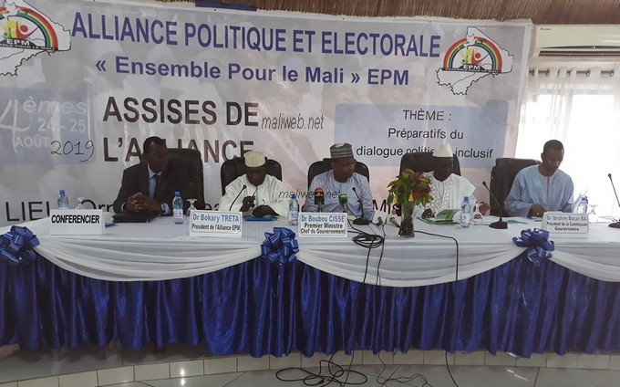 4e assises de l’alliance EPM : le Premier ministre réconforte Tréta et les siens