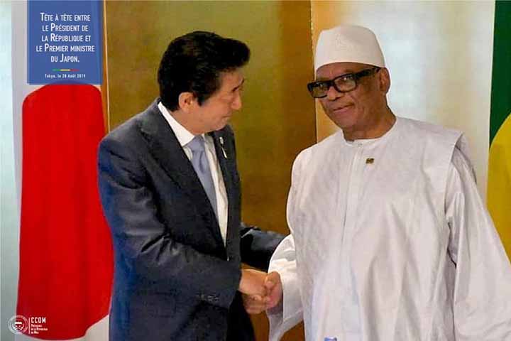 Entretien IBK-Shinzo Abe: Le Président de la République magnifie l’excellente qualité de la coopération entre le Mali et le Japon