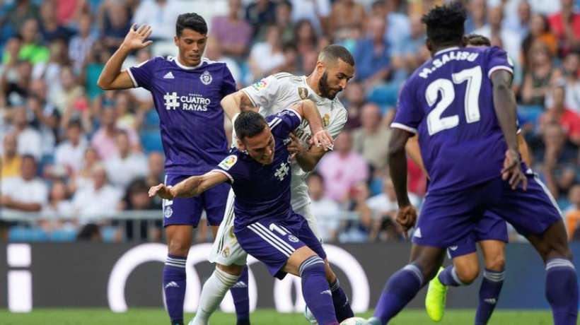 Liga : le Real Madrid accroché en fin de match par le Real Valladolid