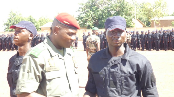 Protection civile : fin de la formation militaire de 501 recrues du contingent 2018