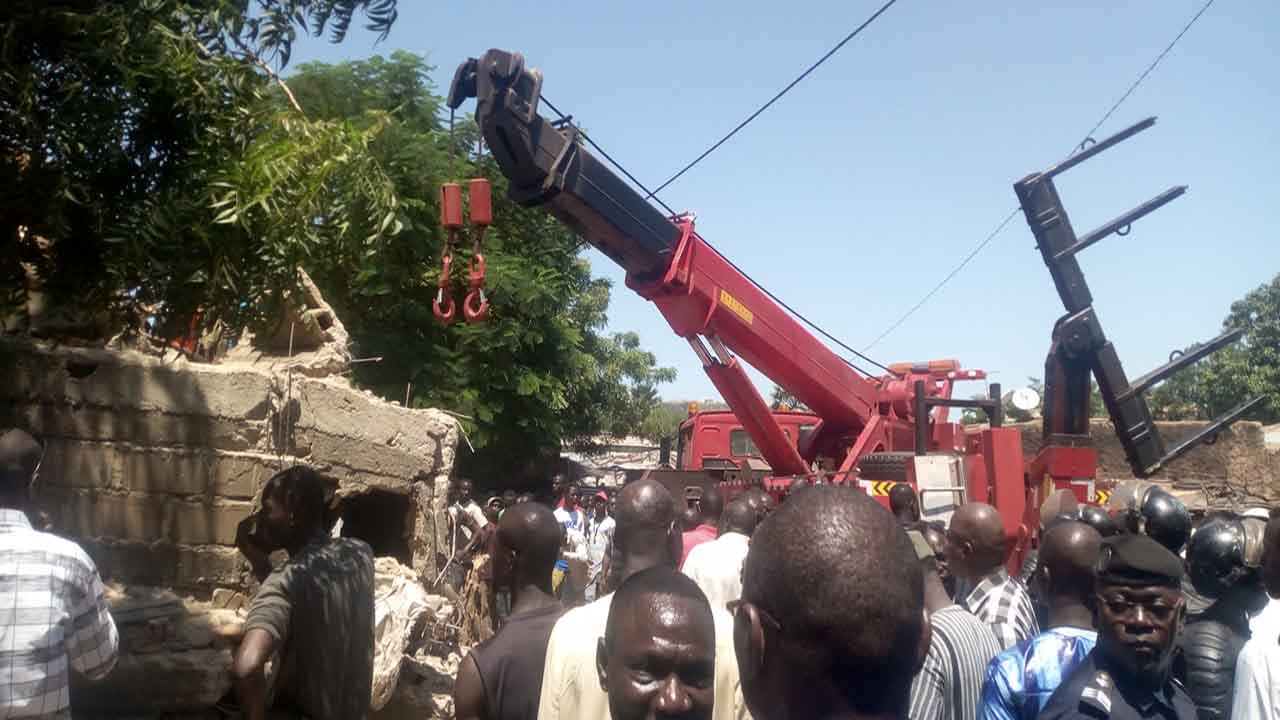 Mali: l'effondrement d'un immeuble rappelle le fléau des constructions illicites