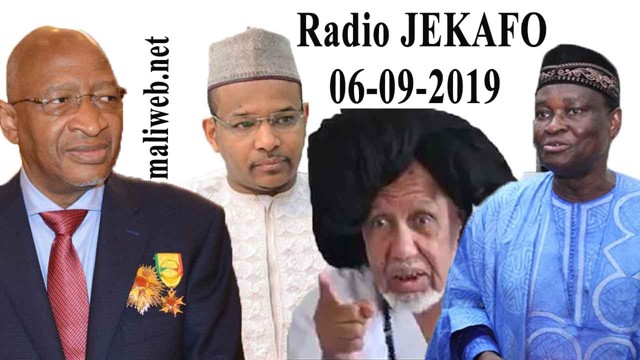 La revue de presse de la Radio JEKAFO du 06 septembre 2019