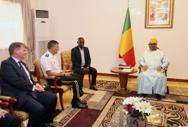 Le Commandant d’AFRICOM, Général Townsend, en visite au Mali