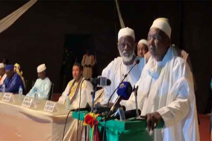 Meeting au Palais de la Culture: L'intervention de  l'Imam Mahamoud DICKO