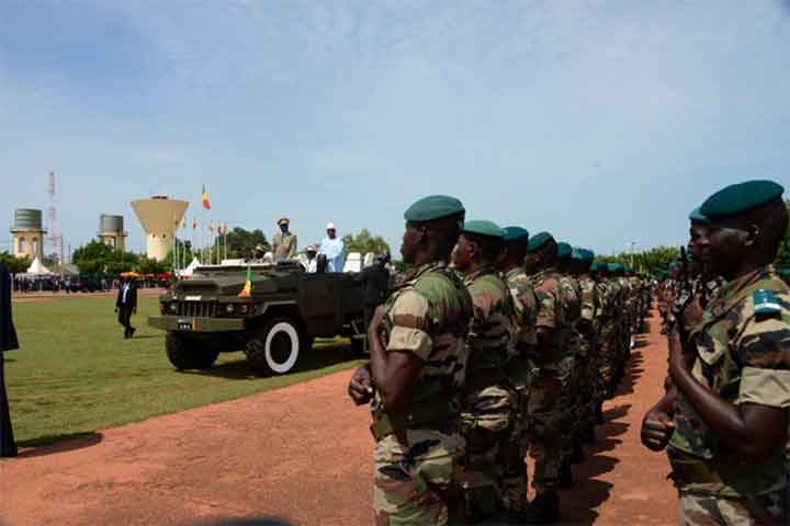 Prise d’armes à Kati : L’armée nationale a fière allure