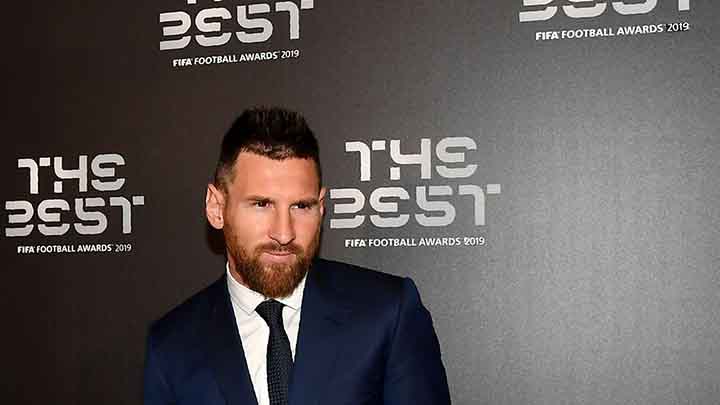 Lionel Messi remporte le trophée The Best