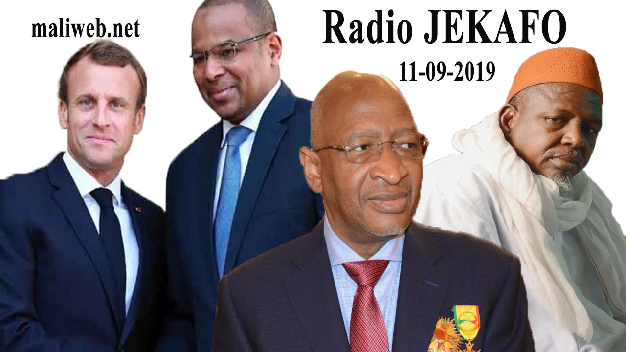 La revue de presse de la Radio JEKAFO du 11 septembre 2019