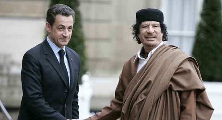 Sarkozy-Kadhafi: le renseignement français a eu vent d’un possible financement libyen avant 2011