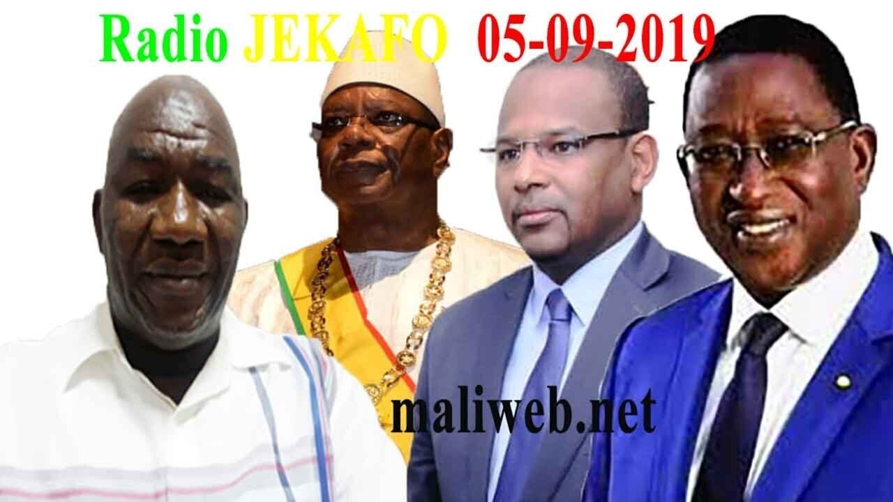 La revue de presse de la Radio JEKAFO du 05 septembre 2019