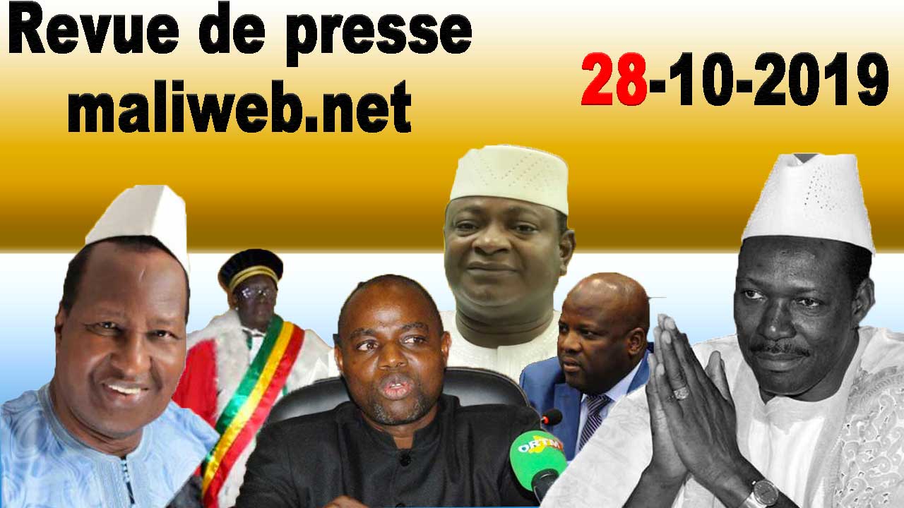 Revue de la presse en Bambara du 28 octobre 2019