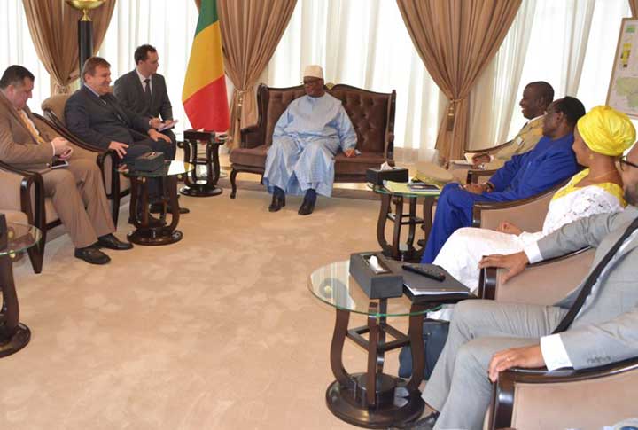 Le président Keita avec les Maliens de Russie : En toute convivialité