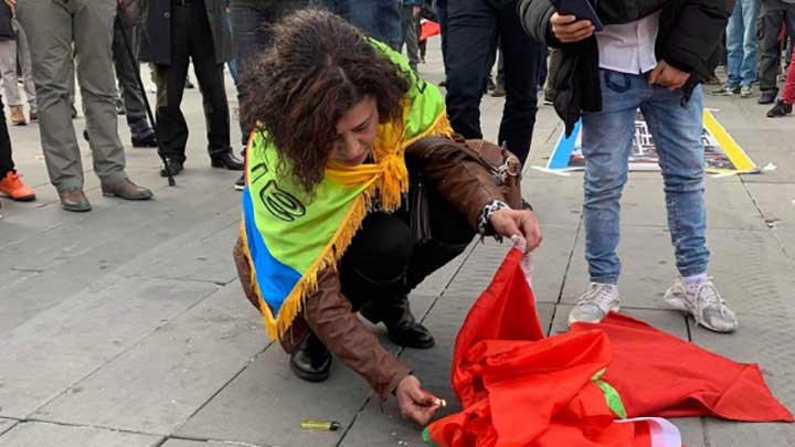 Une marche de voyous à la solde des ennemis du Maroc à Paris