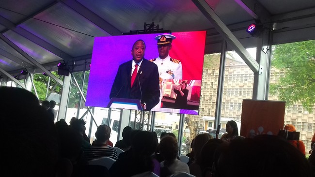 Le Président de la République du   Kenya, Uhuru Kenyatta donne le ton aux travaux de la CIPD 25