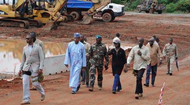 Route Goma Coura-Tombouctou :  Redémarrage effectif des travaux Redémarrage effectif des travaux :