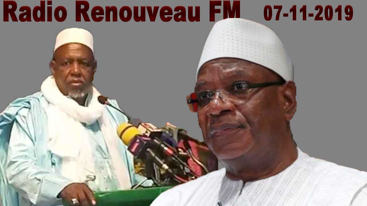 La revue de presse de la Radio Renouveau FM du 07 novembre 2019