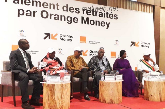 Digitalisation des services financiers: Environ 11 000 pensions désormais virées par Orange Money