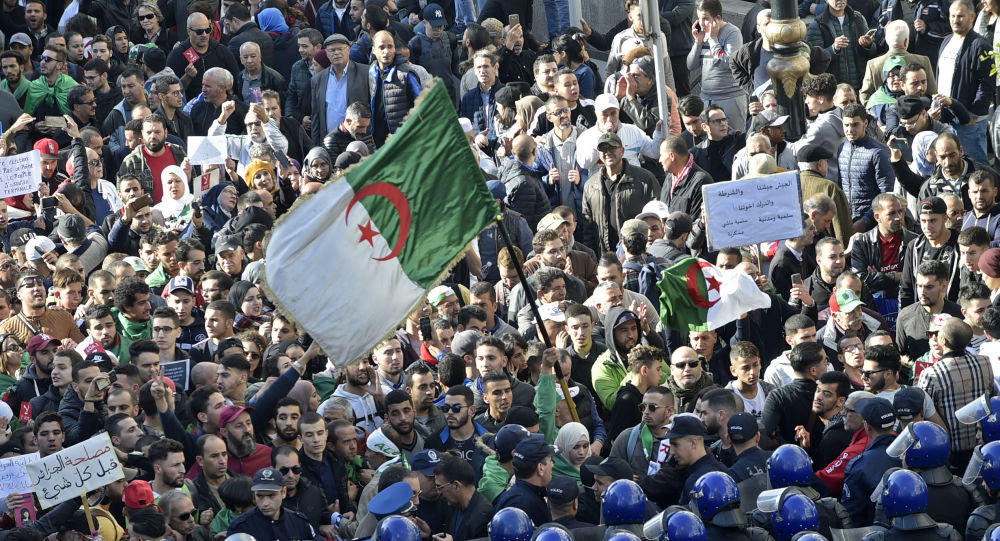 Une action de protestation à Alger à la veille de la présidentielle