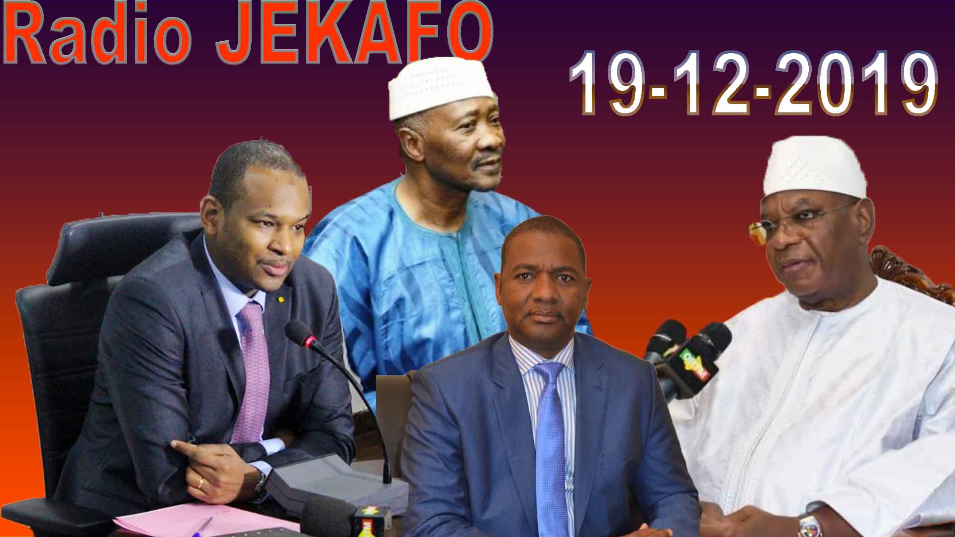 La revue de presse de la Radio JEKAFO du 19 décembre 2019