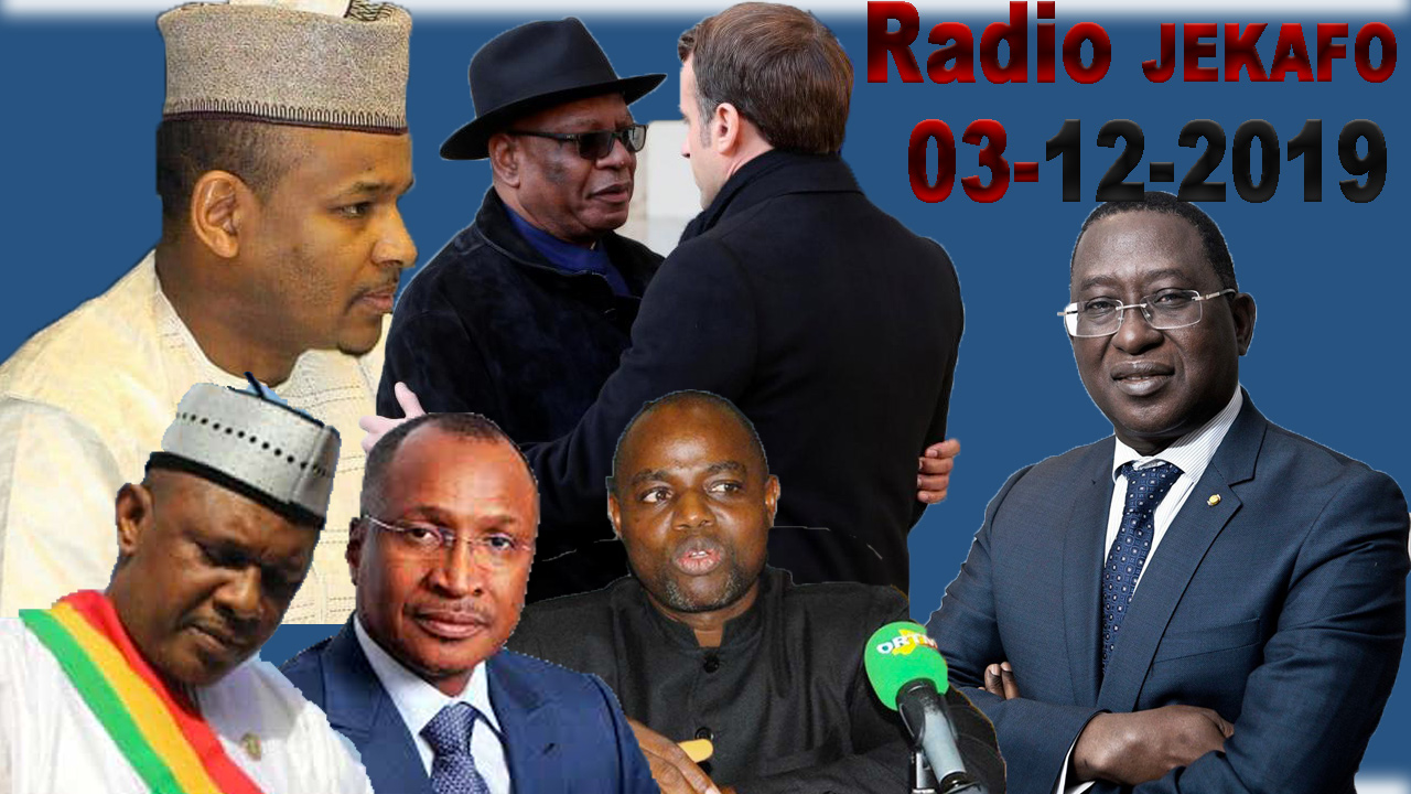 La revue de presse de la Radio JEKAFO du 03 décembre 2019