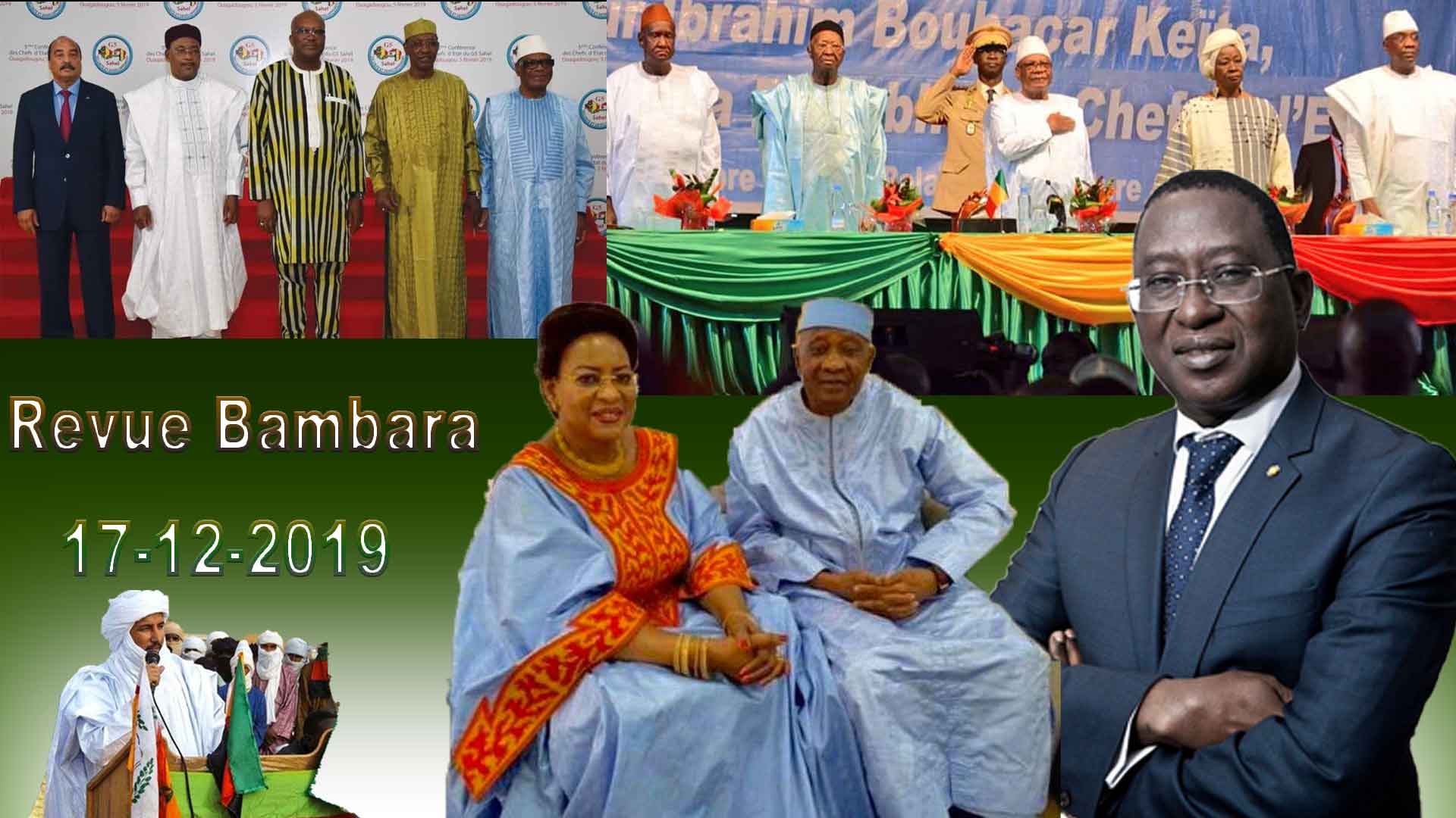 Revue de la presse en Bambara du 17 décembre 2019