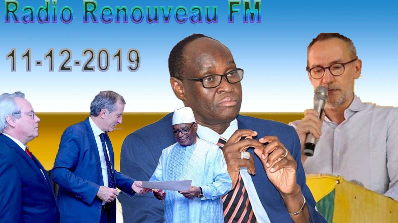 La revue de presse de la Radio Renouveau FM du 11 décembre 2019