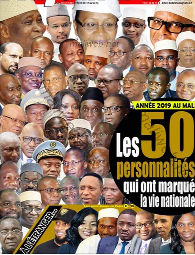 Année 2019 au Mali : Les 50 personnalités qui ont marqué la vie nationale