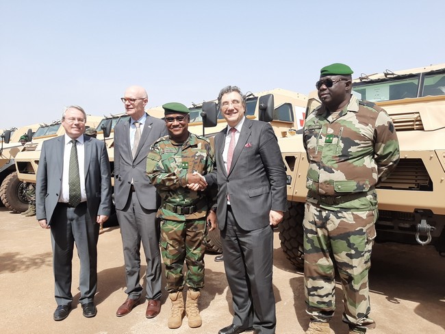 G5 Sahel : 13 blindés pour les militaires