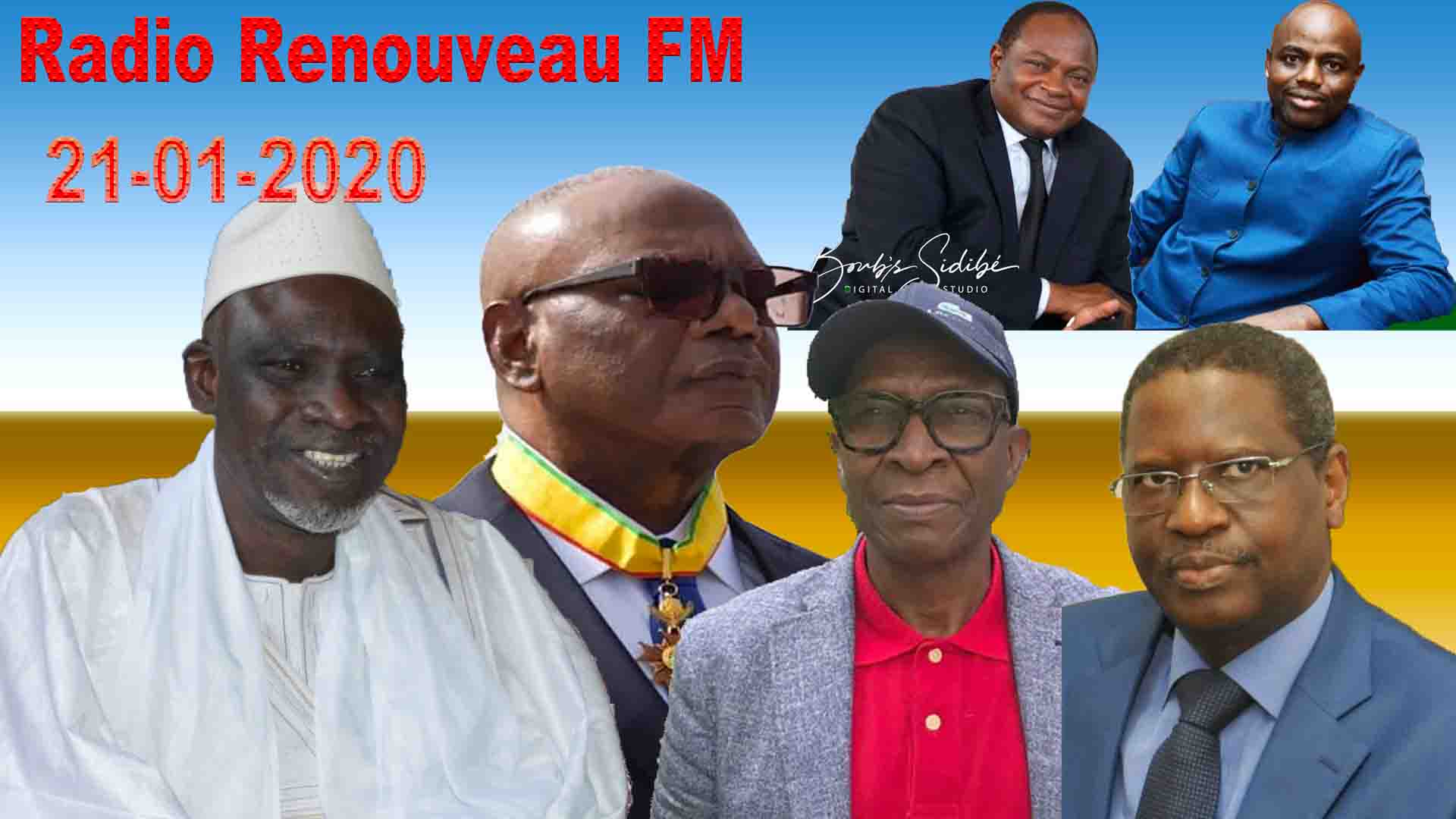 La revue de presse de la Radio Renouveau FM du 21 janvier 2020