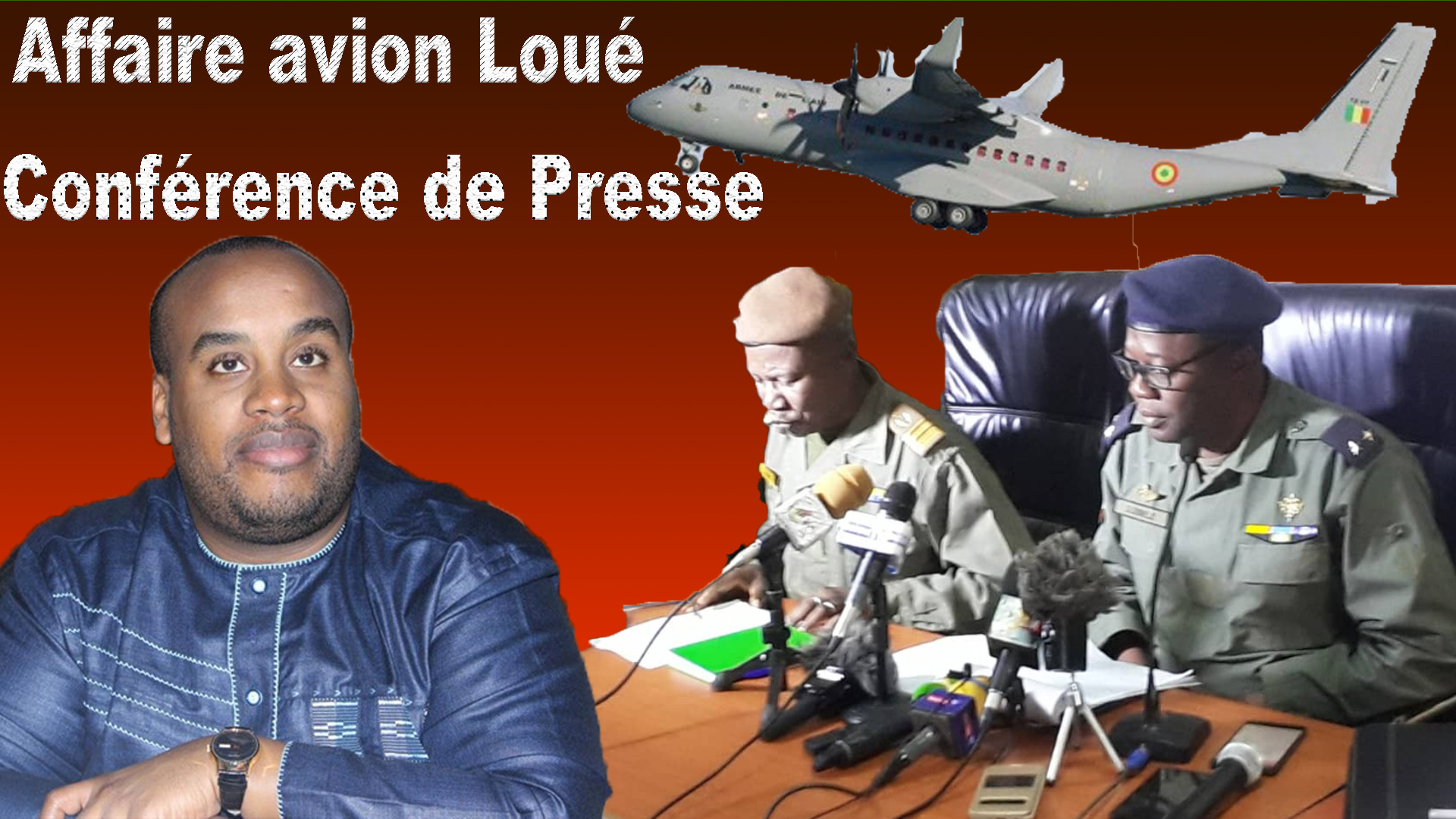 Affaire avion: Le Point de presse en français de la DIRPA