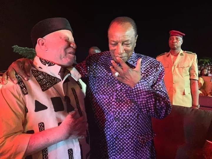 Après l'incident à l’aéroport, Alpha Condé au concert de Salif Keita