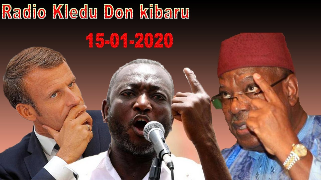 Radio kledu don kibaru du 15 janvier 2020