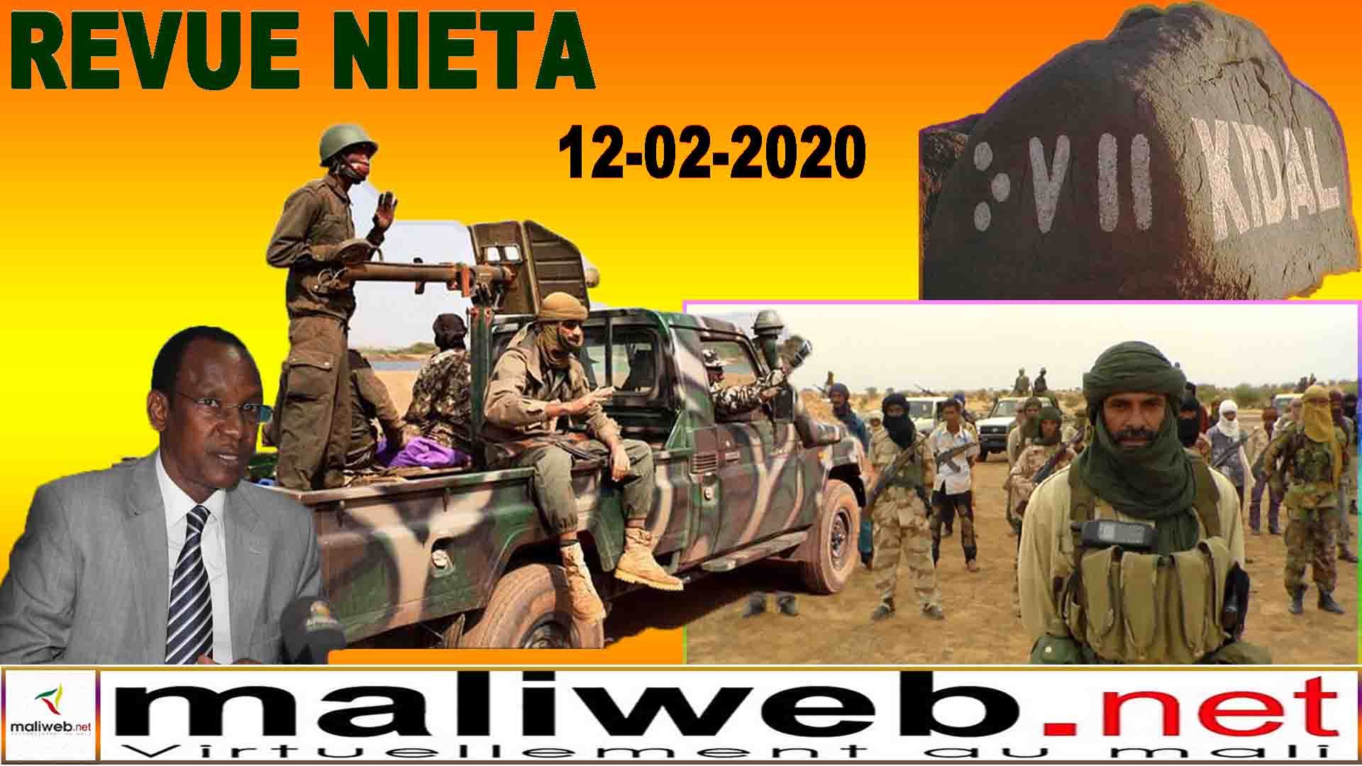 La revue de presse de la Radio Nieta du 12 février 2020