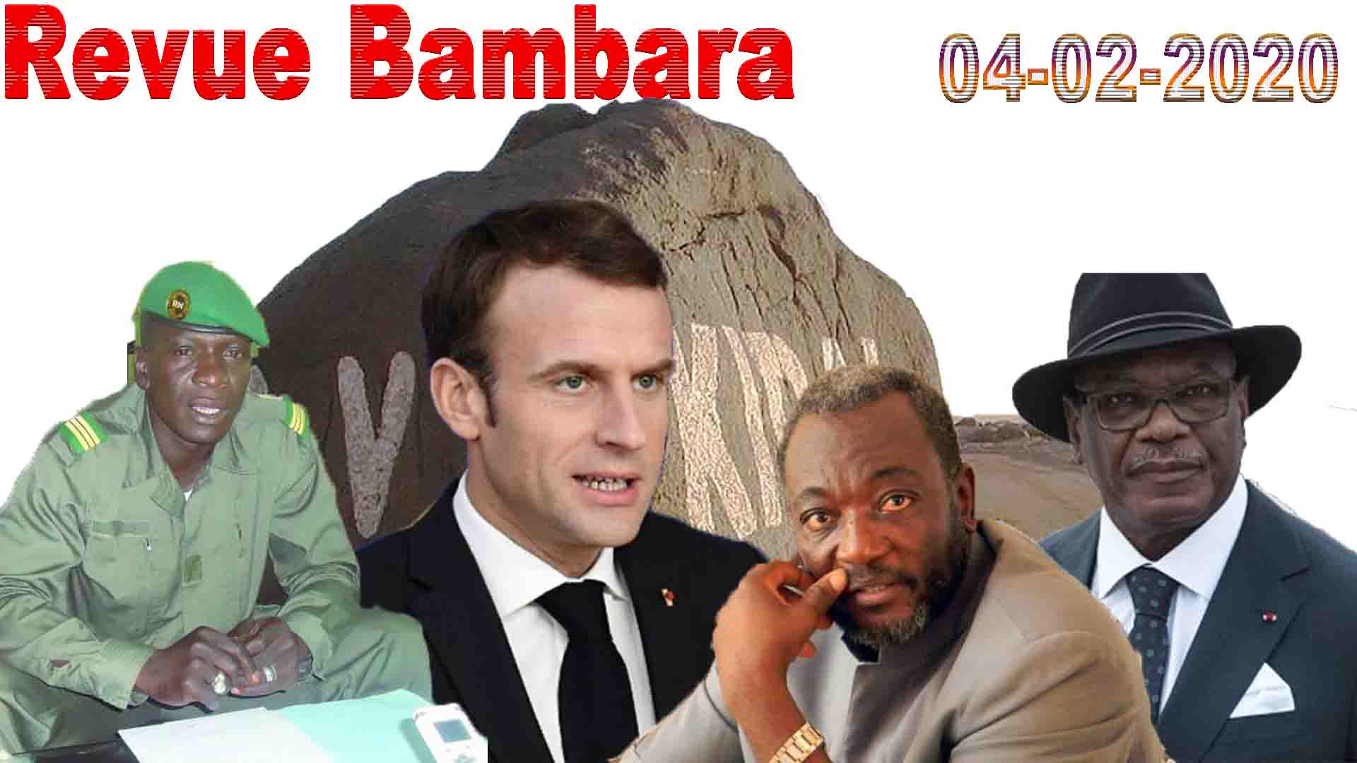 La revue de presse en bambara du 04 Février 2020