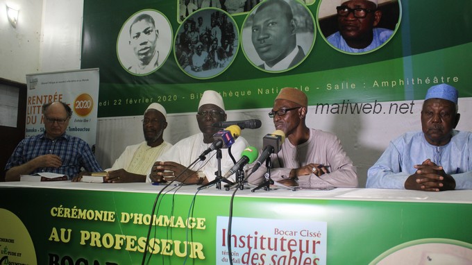 Rentrée littéraire :  Hommage au centenaire Bocar Cissé (1919-2020)