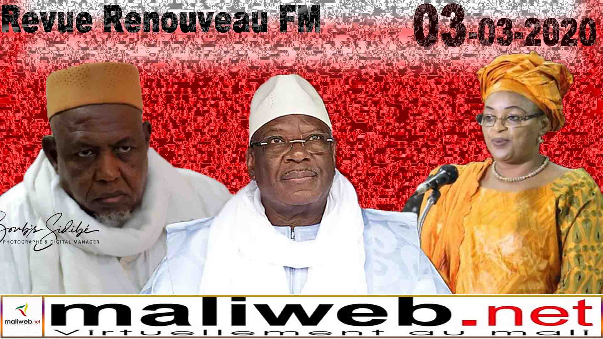 La revue de presse de la RADIO RENOUVEAU FM du 03 Mars 2020