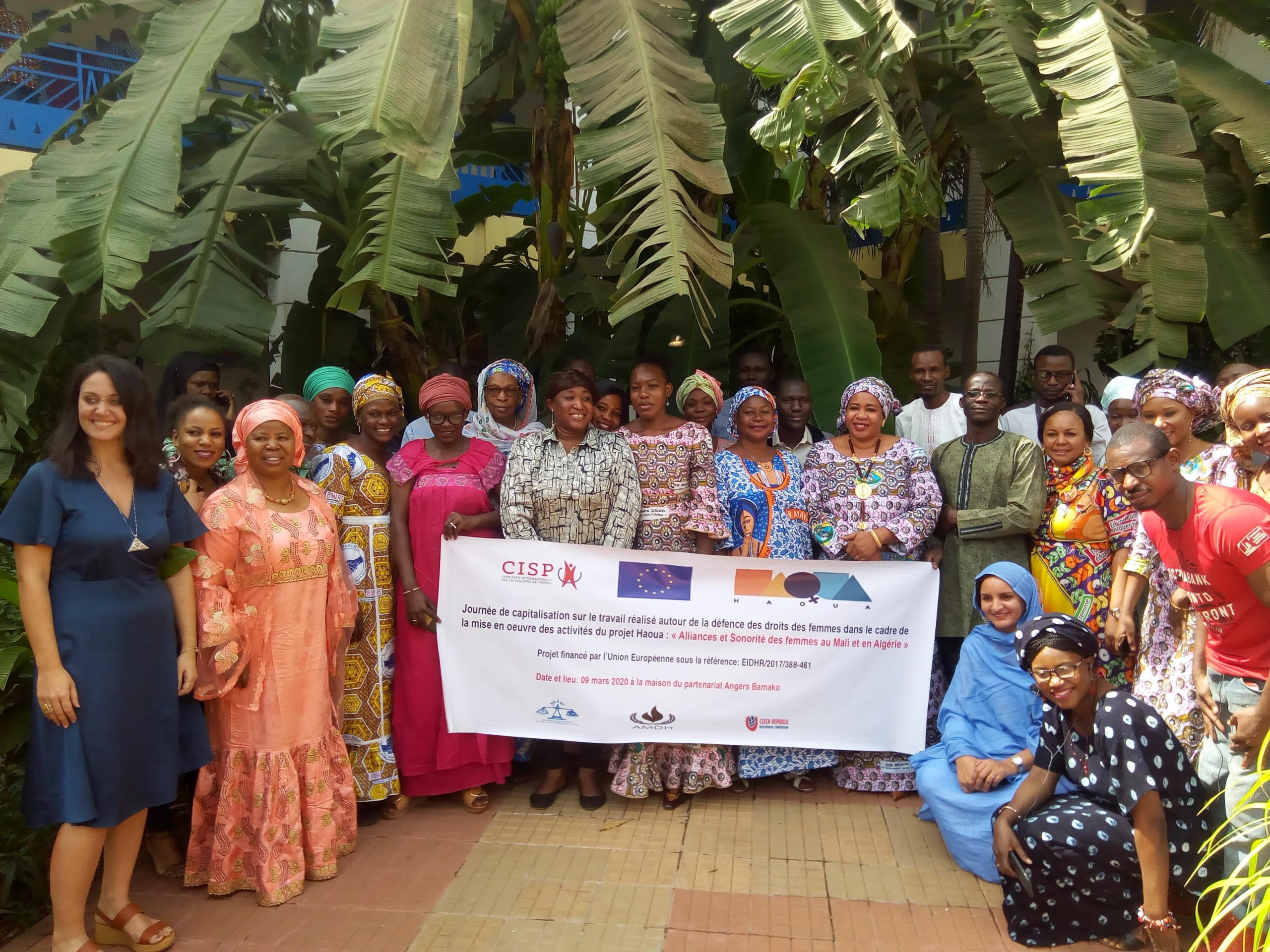 Atelier de capitalisation des activités du projet HAOUA au Mali :  Sur la défense et la promotion des droits des femmes au Mali durant 18 mois.