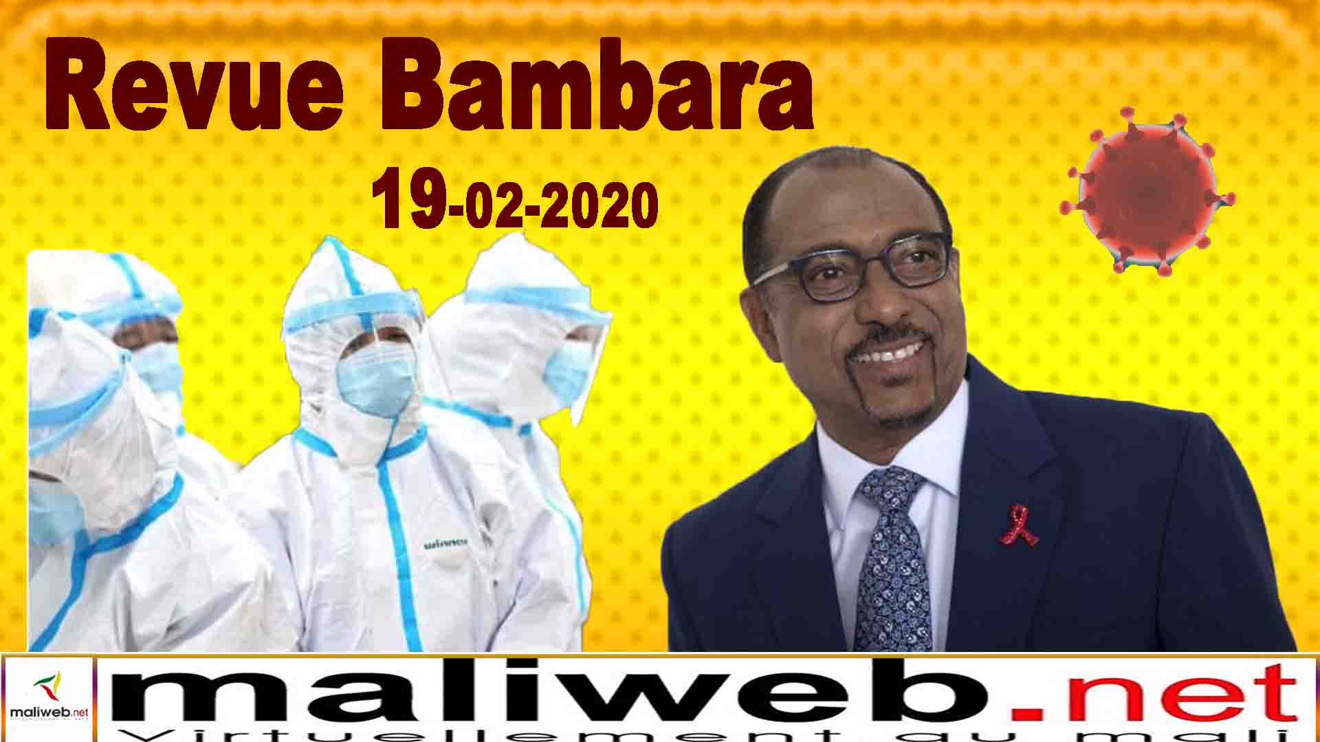 La revue de presse bambara du 19 Mars 2020