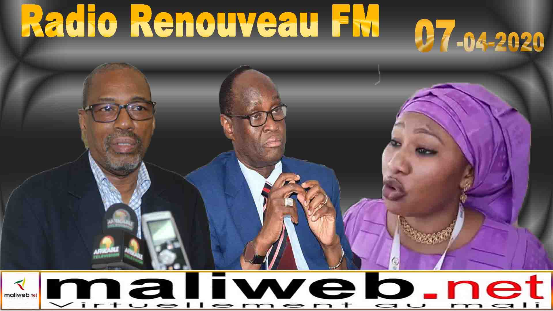 La revue de la presse de la Radio Renouveau FM du 07 avril 2020